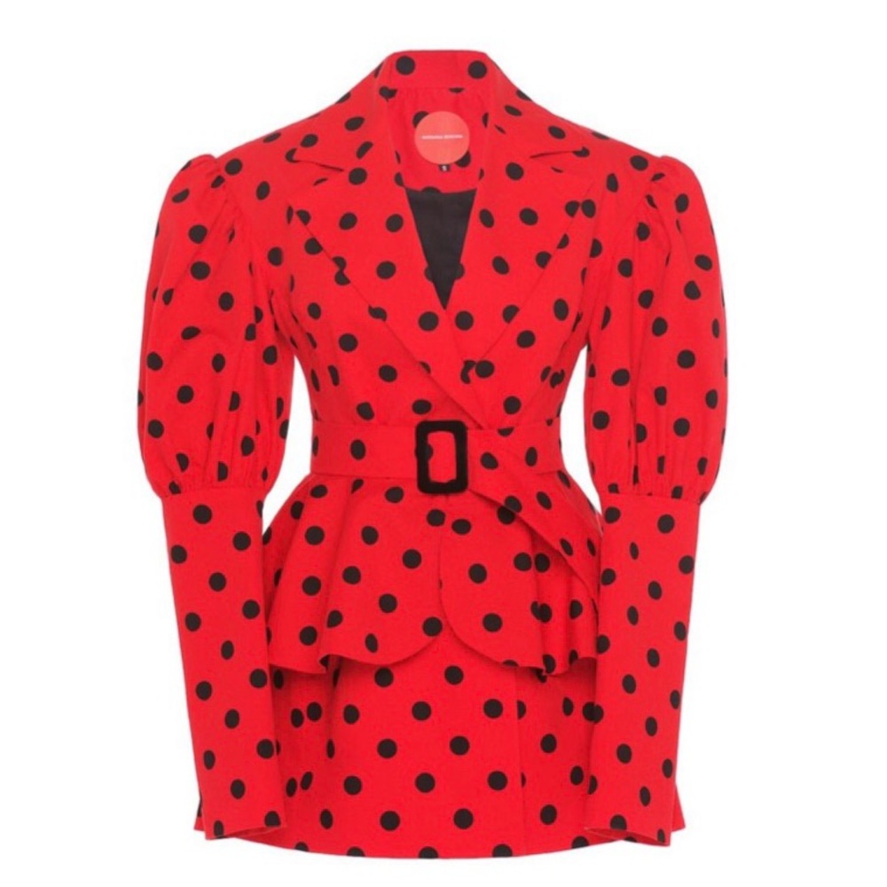 Marianna Senchina Pilka Dot Blazer Dress
